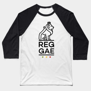 Reggae Lion Baseball T-Shirt